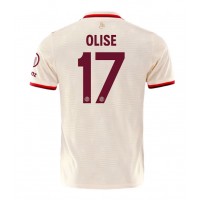 Camisa de Futebol Bayern Munich Michael Olise #17 Equipamento Alternativo 2024-25 Manga Curta